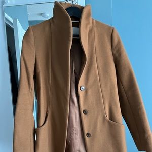 Wilfred COCOON coat - colour cigar